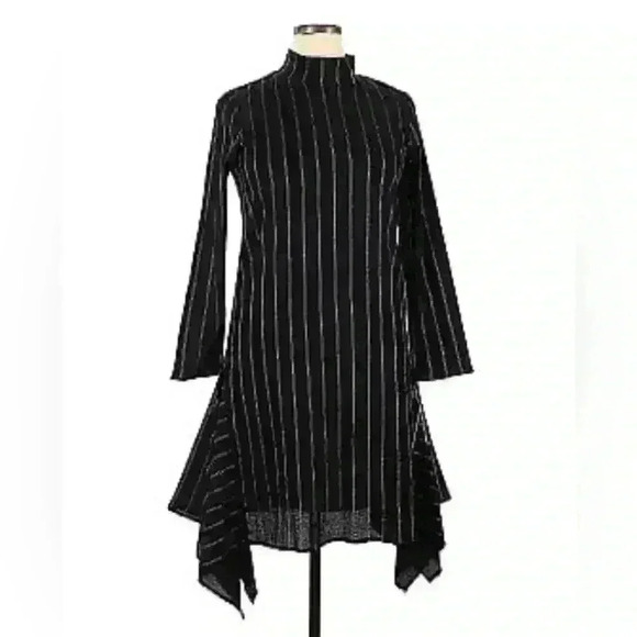 Julian Taylor New York NWT 67473 fall striped dress size 12 - Picture 1 of 7